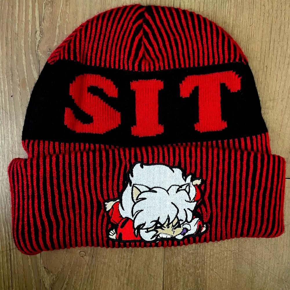 Inuyasha Sit Boy Beanie